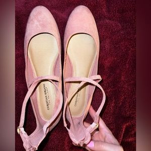 Christian Siriano blush pink flats NEVER WORN size 11